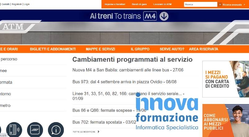 Lavoro SAP HR ATM