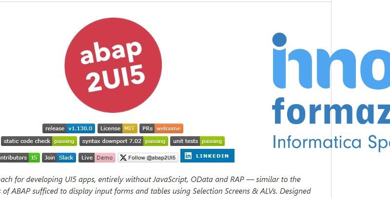 Novità SAP ABAP: abap2UI5
