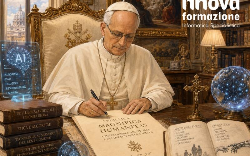Enciclica Papa Intelligenza Artificiale